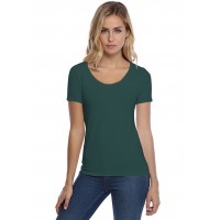 T-shirt col rond manches courtes en modal JOE03
