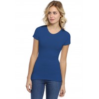 T-shirt ras du cou manches courtes en modal KATY02