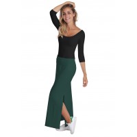 Jupe longue en modal AELIS03