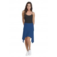 Jupe asymétrique en modal HOLLY
