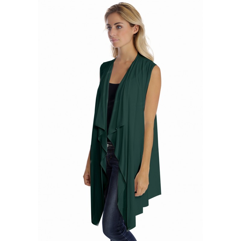 Gilet long sans manche en modal TAYLOR Gilet long sans manche en modal TAYLOR