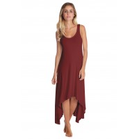 Robe déstructurée sans manches en modal ANEMONE