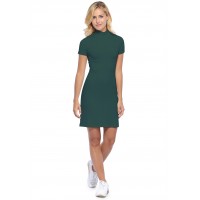 Robe col montant manches courtes en modal PENNY18