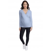 T-shirt cache-coeur de grossesse en modal IRIS
