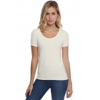 T-shirt col rond manches courtes en modal JOE03