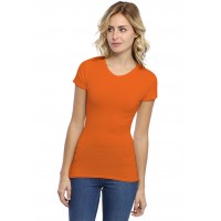 T-shirt ras du cou manches courtes en modal KATY02