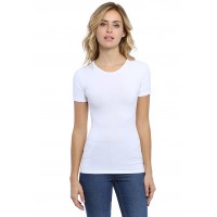 T-shirt ras du cou manches courtes en modal KATY03