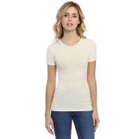 T-shirt ras du cou manches courtes en modal KATY03