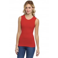 Débardeur col colletage ras du cou en modal KATY01