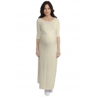 Robe longue de grossesse en modal JACINTHE
