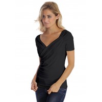T-shirt cache-coeur manches courtes en modal GERRY01