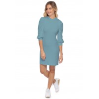 Robe midi manches bouffantes FUSION