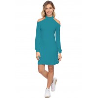 Robe midi manches longues épaules nues GYPSO