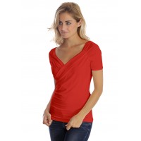 T-shirt cache-coeur manches courtes en modal GERRY01