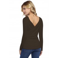 T-shirt cache coeur manches longues en modal GERRY03