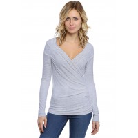 T-shirt cache coeur manches longues en modal GERRY03