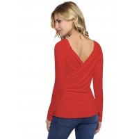 T-shirt cache coeur manches longues en modal GERRY03