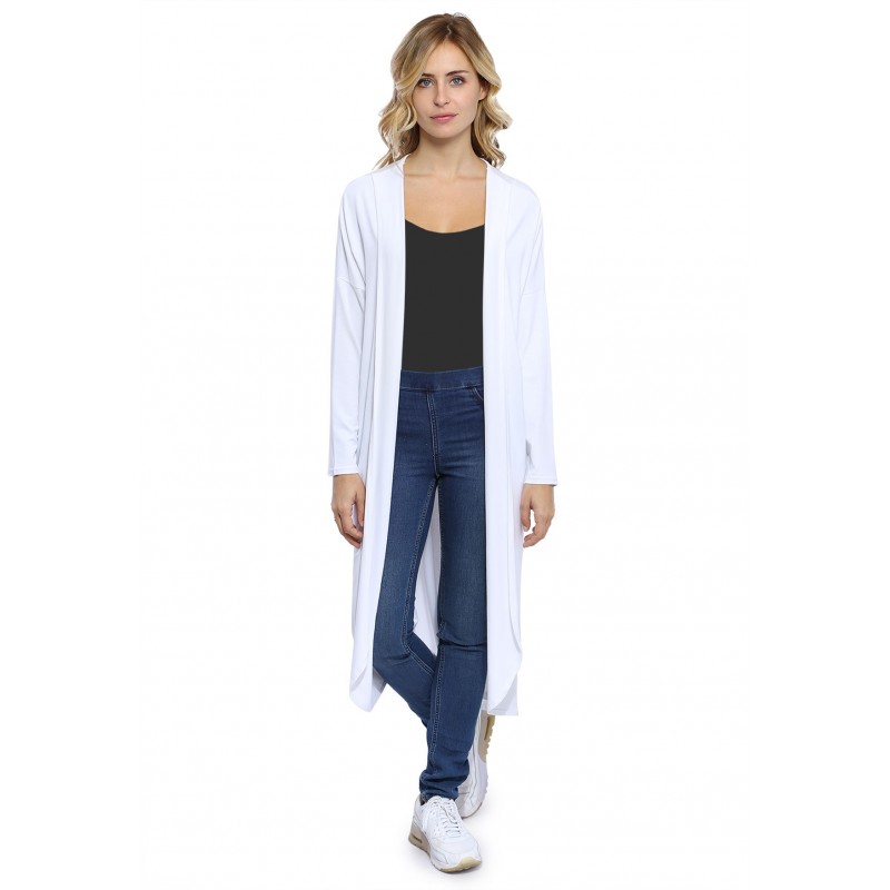 Gilet long à manches longues en modal YOLA Gilet long à manches longues en modal YOLA