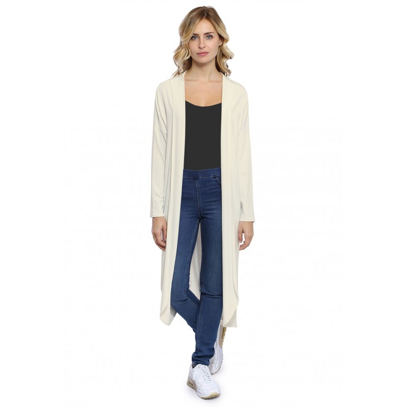 Gilet long à manches longues en modal YOLA Gilet long à manches longues en modal YOLA