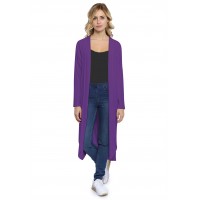 Gilet long à manches longues en modal YOLA