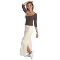 Jupe longue en modal AELIS03