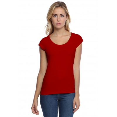 T-shirt col rond manches courtes en modal JOE02