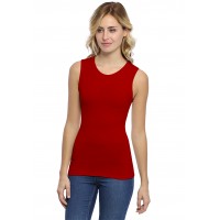 Débardeur col colletage ras du cou en modal KATY01