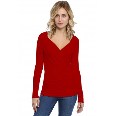 T-shirt cache coeur manches longues en modal GERRY03