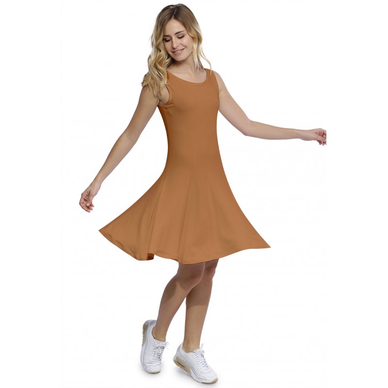 Robe patineuse débardeur en modal ASTER Robe patineuse débardeur en modal ASTER