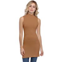 Tunique col montant sans manches en modal PENNY11