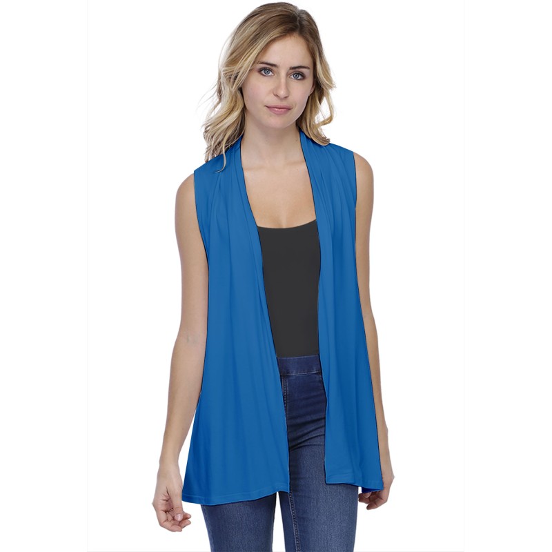 Gilet long sans manches en modal DEBO01 Gilet long sans manches en modal DEBO01