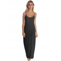 Robe longue fines bretelles en modal GIGI