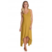 Robe déstructurée sans manches en modal ANEMONE