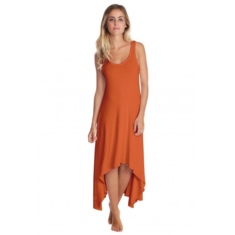 Robe déstructurée sans manches en modal ANEMONE Robe déstructurée sans manches en modal ANEMONE