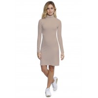 Robe col roulé manches longues en modal CINDY20