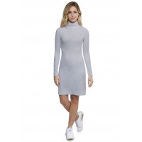 Robe col roulé manches longues en modal CINDY20