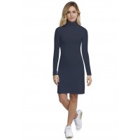 Robe col roulé manches longues en modal CINDY20