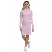 Robe col roulé manches longues en modal CINDY20