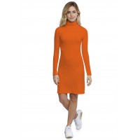 Robe col roulé manches longues en modal CINDY20