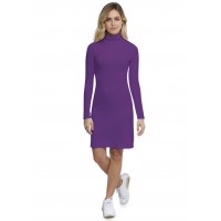 Robe col roulé manches longues en modal CINDY20