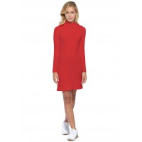 Robe col montant manches longues en maille modal PENNY20