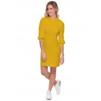 Robe midi manches bouffantes FUSION