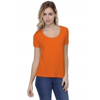 T-shirt coupe droite col rond doublé devant manches courtes BIKI03