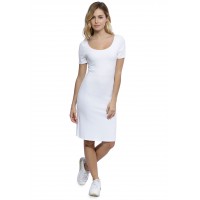 Robe col danseuse manches courtes en modal ROXANE18