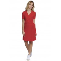 Robe cache-coeur en modal MAGALIE