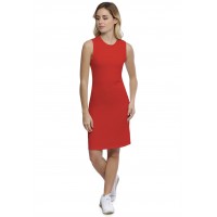 Robe débardeur col ras du cou doublée devant en modal KATIA1