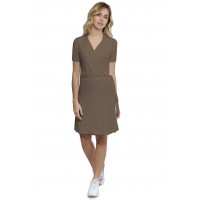 Robe cache-coeur en modal MAGALIE
