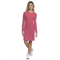 Robe ras du cou doublée devant manches longues en modal KATIA20
