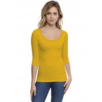 ROXANE STRASS NOIR T-SHIRT/3