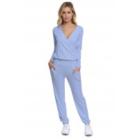 Combinaison pantalon taille élastique en maille modal PLUME